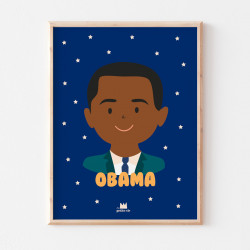Affiche Obama Ma Petite Vie