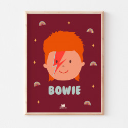 Affiche Bowie Ma Petite Vie