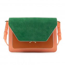 Sac Cartable French Pink, Brown et Paris Green The Sticky Sis Club