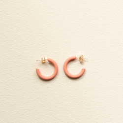Boucles d'Oreilles Le Rayon Soleil  French Pink The Sticky Sis Club